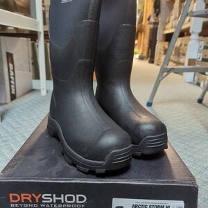 Men's Black Waterproof Boots